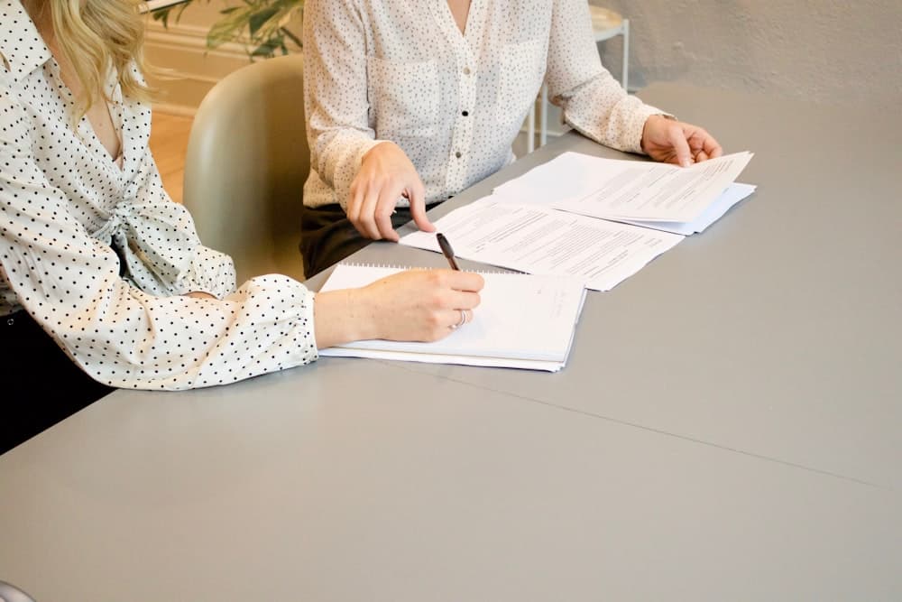 Completing an online government application carefully